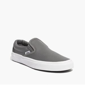 Vans Classic Leather Perforated Slip-On Sneaker